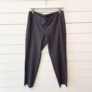 Eileen Fisher | Washable Stretch Crepe Slim Fit Ankle Pant Size Medium